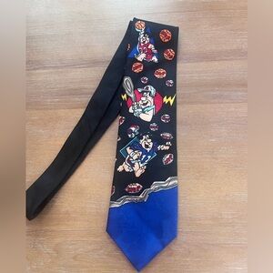 Vintage Flintstones Tie 1993 Sports MVP Fred Flintstone
